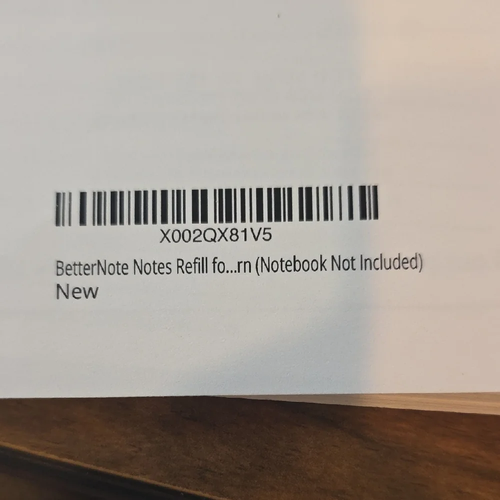 BetterNote White Notebook